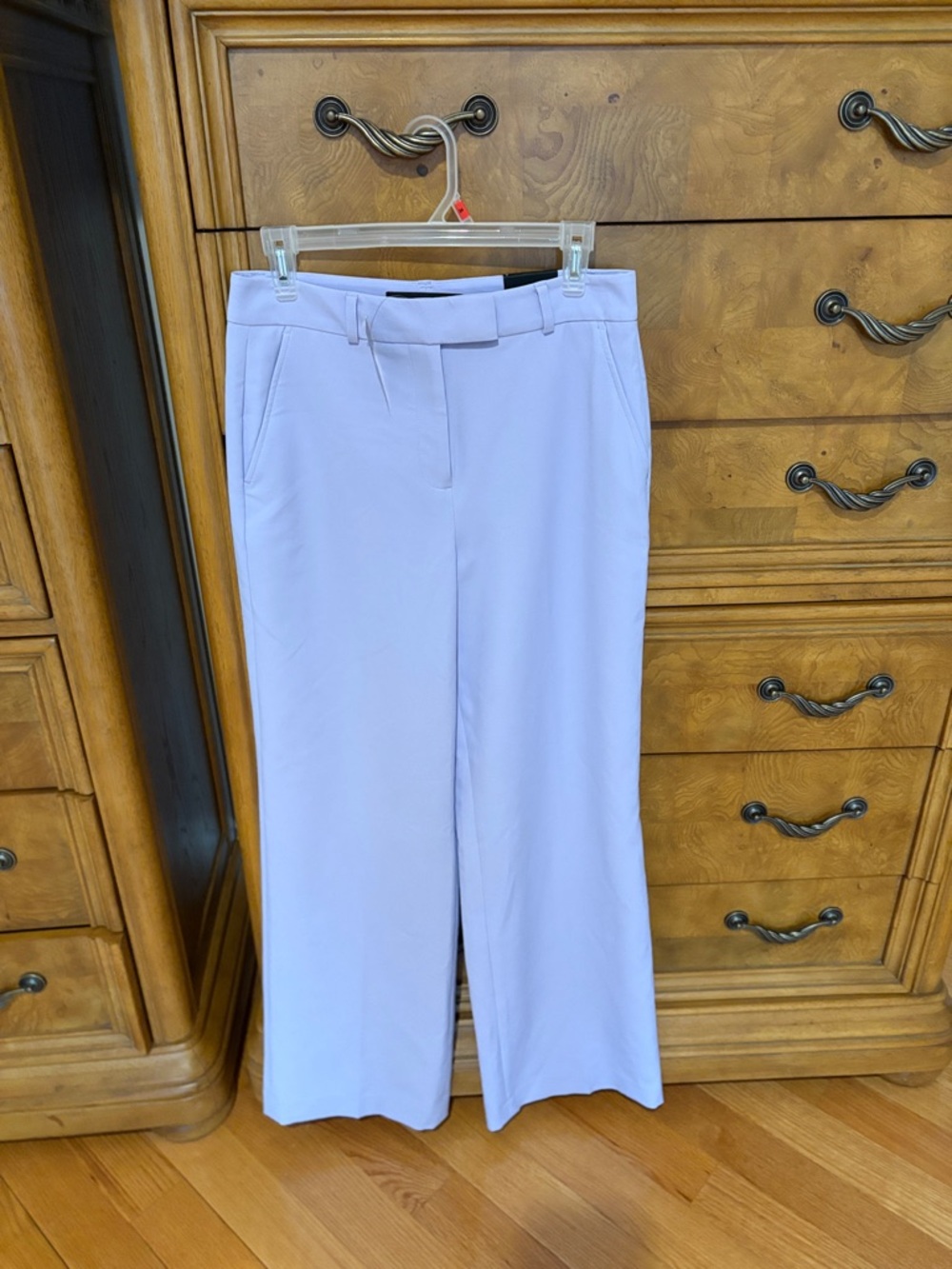 White Mountain Wide-Leg Pants in Light Lavender